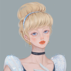 迪士尼公主头像