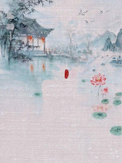 —
幸得识卿桃花面，从此阡陌多暖春。
背景画师：点意画｜最右许幺幺/已授权
cr. 清夏十五