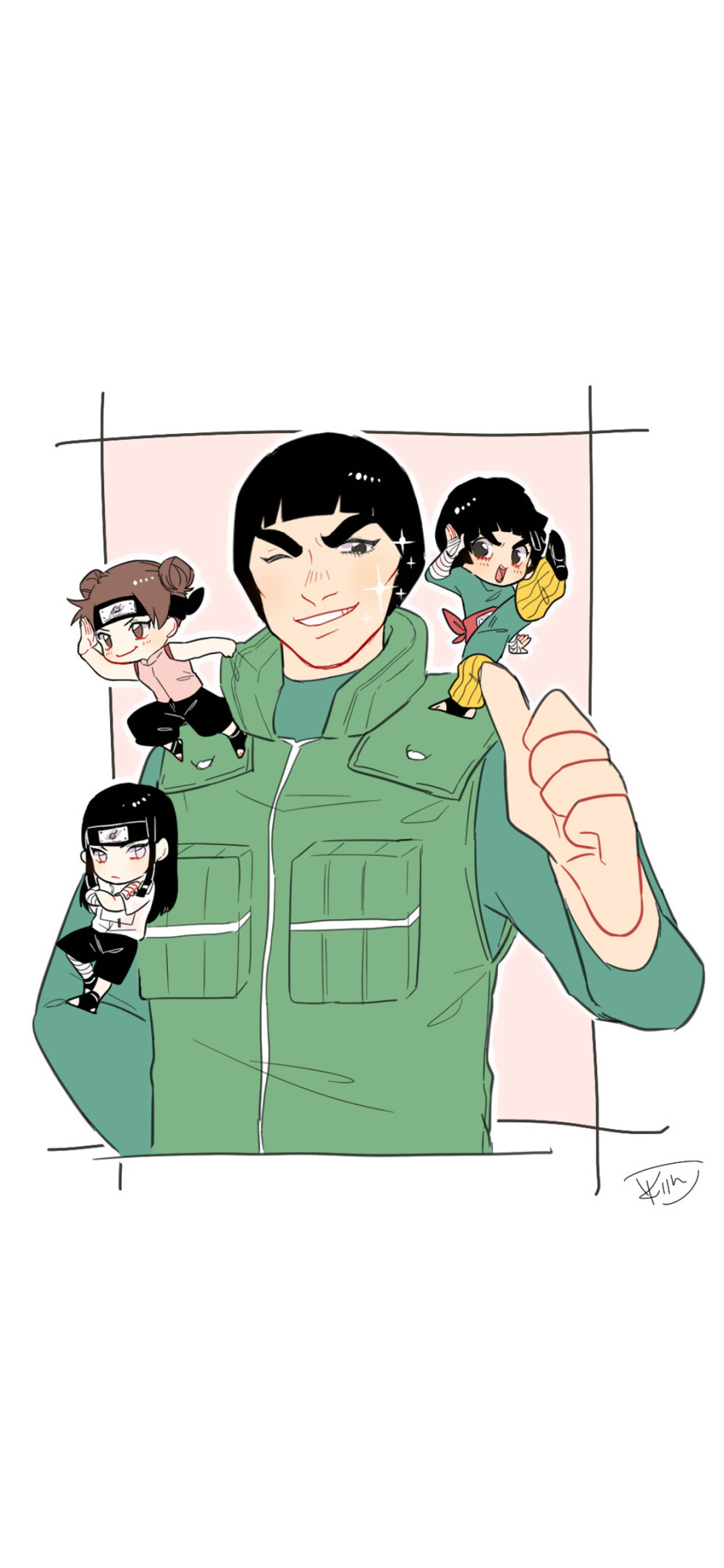 爱她三分，从她的窗里里看到月亮。我说的月亮，不需要负山涉水的久诗，要举目，要舒眉，要说就在她眼里，我说的三分不是“三分流水七分尘”的“三分”，而是“天下只分三分月色”的“三分”。
第256期火影忍者壁纸分享。侵权删。