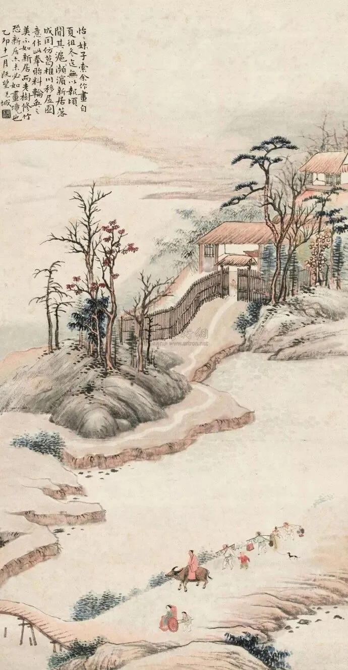 金北楼（1878-1926），即金城，近代赫赫有名的大画家，清末民初画坛之巨星，书画篆刻金石六艺无所不精。闻名遐尔的中国画学研究会和湖社画会的创办者。