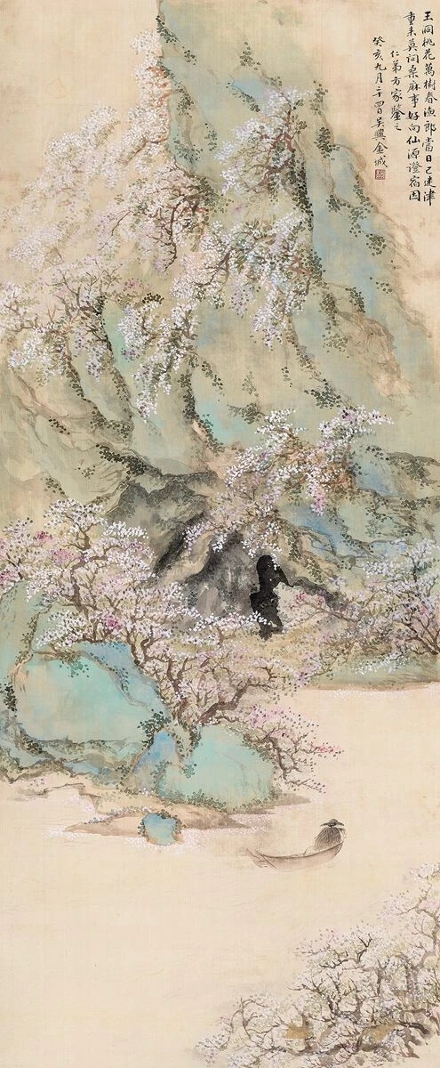 金北楼（1878-1926），即金城，近代赫赫有名的大画家，清末民初画坛之巨星，书画篆刻金石六艺无所不精。闻名遐尔的中国画学研究会和湖社画会的创办者。