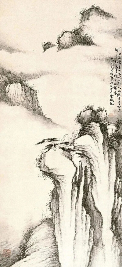 金北楼（1878-1926），即金城，近代赫赫有名的大画家，清末民初画坛之巨星，书画篆刻金石六艺无所不精。闻名遐尔的中国画学研究会和湖社画会的创办者。