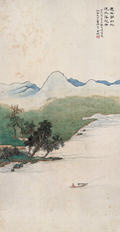 金北楼（1878-1926），即金城，近代赫赫有名的大画家，清末民初画坛之巨星，书画篆刻金石六艺无所不精。闻名遐尔的中国画学研究会和湖社画会的创办者。