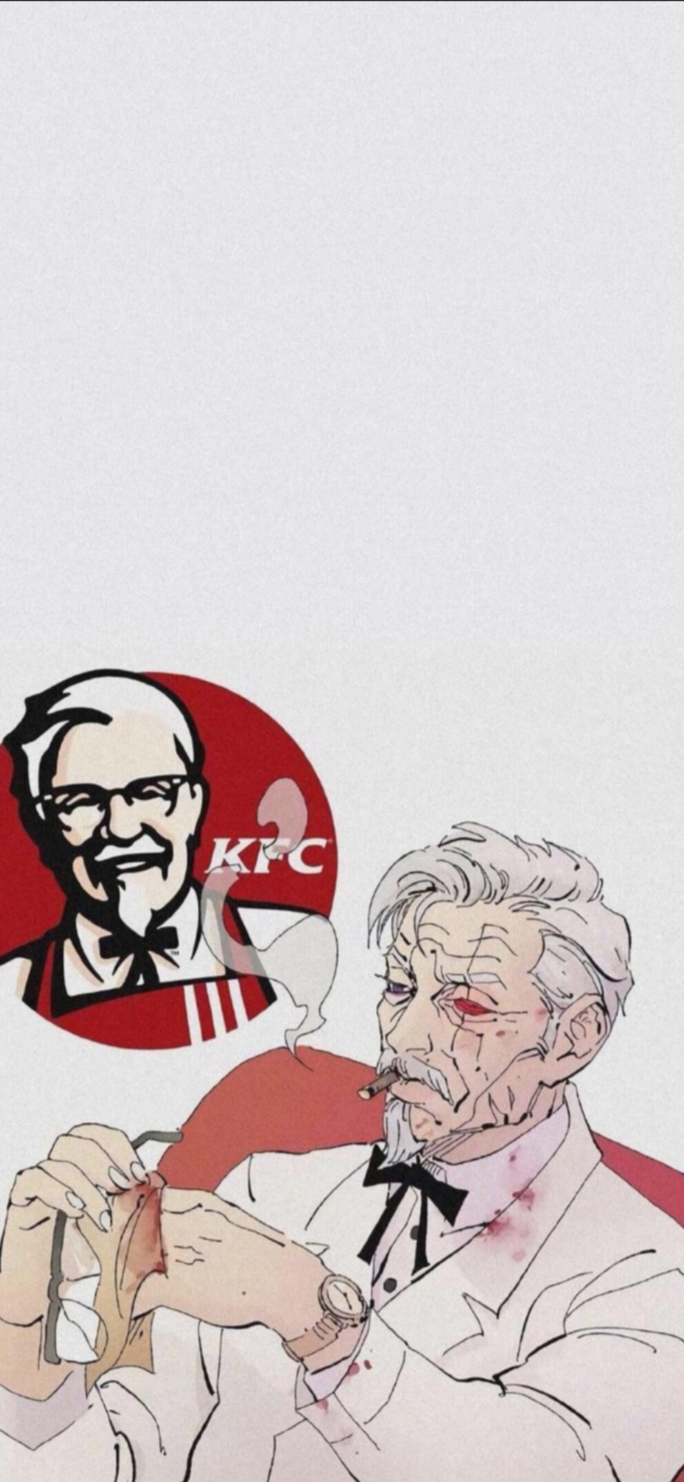 肯德基 KFC爷爷 壁纸