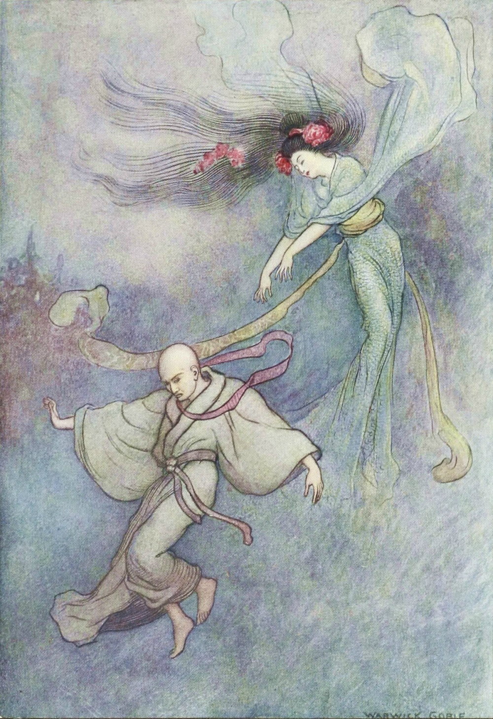 儿童读物的插画家沃里克·戈布尔（Warwick Goble）