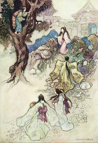 儿童读物的插画家沃里克·戈布尔（Warwick Goble）