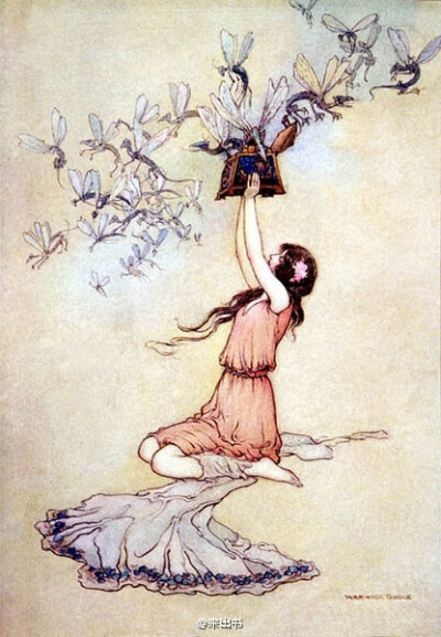 儿童读物的插画家沃里克·戈布尔（Warwick Goble）