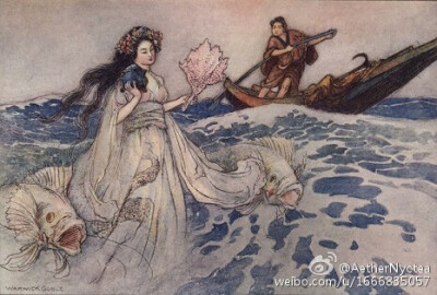 儿童读物的插画家沃里克·戈布尔（Warwick Goble）