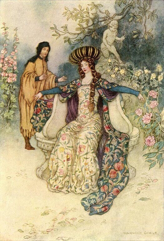 儿童读物的插画家沃里克·戈布尔（Warwick Goble）