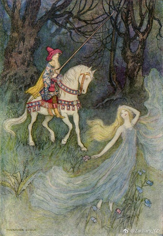 儿童读物的插画家沃里克·戈布尔（Warwick Goble）