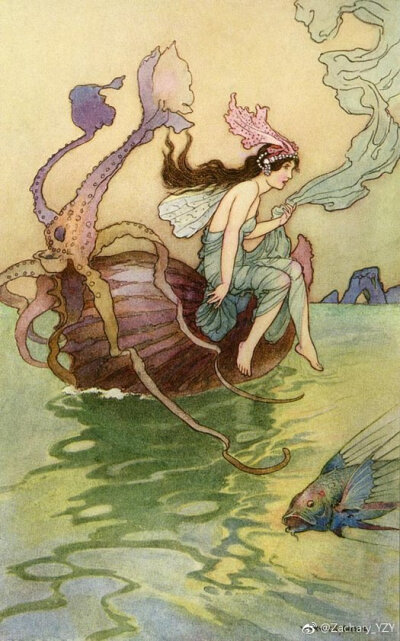 儿童读物的插画家沃里克·戈布尔（Warwick Goble）