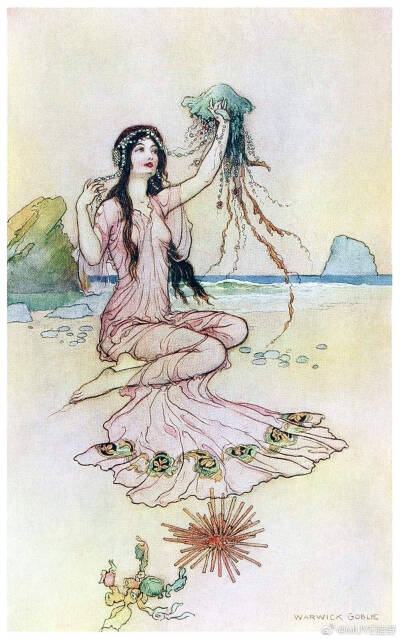 儿童读物的插画家沃里克·戈布尔（Warwick Goble）