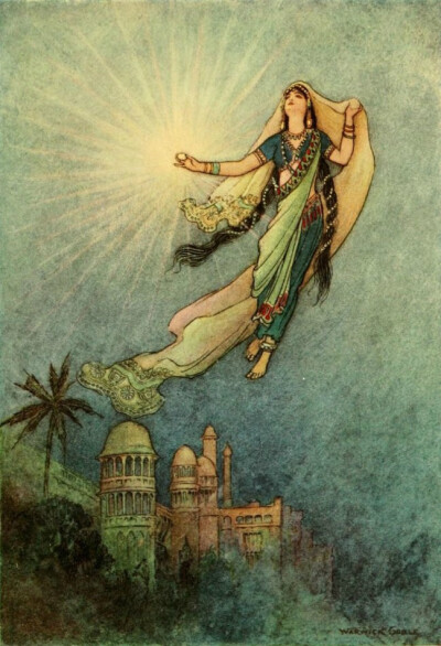 儿童读物的插画家沃里克·戈布尔（Warwick Goble）