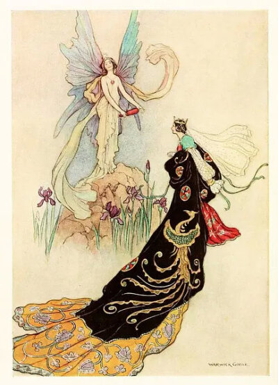 儿童读物的插画家沃里克·戈布尔（Warwick Goble）