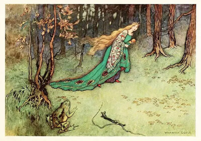 儿童读物的插画家沃里克·戈布尔（Warwick Goble）