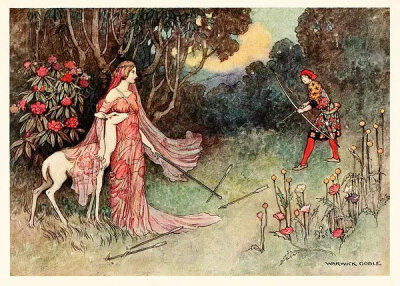 儿童读物的插画家沃里克·戈布尔（Warwick Goble）