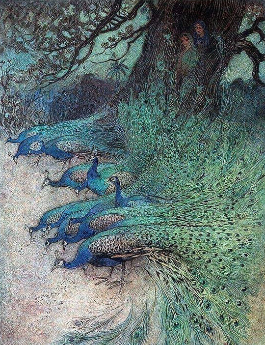 儿童读物的插画家沃里克·戈布尔（Warwick Goble）