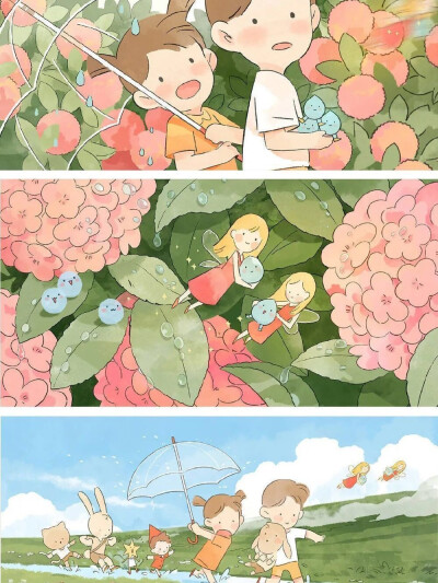 插画. 画师：天才鹭
谁的童话书又没合好让公主跑出来了.