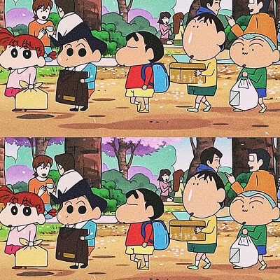 蜡笔小新背景图