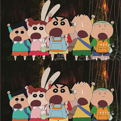 蜡笔小新背景图