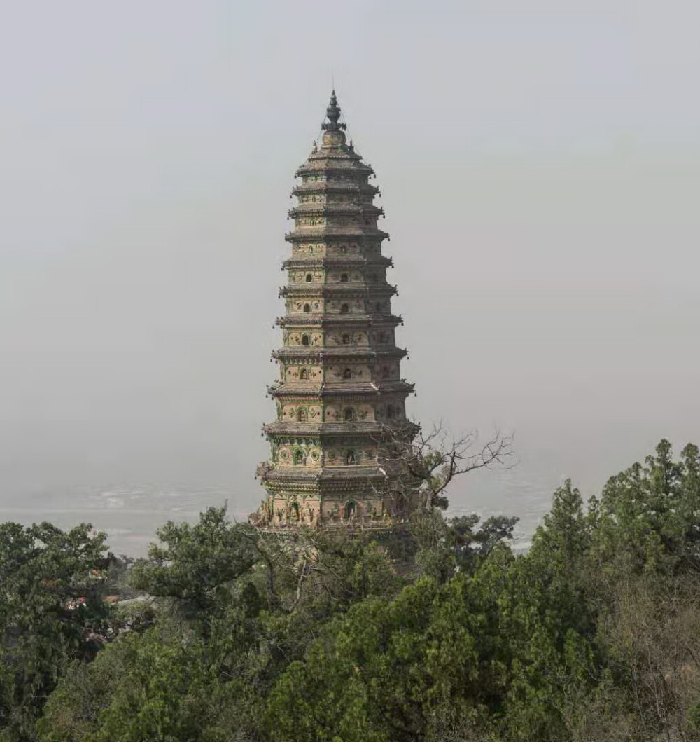 晋 洪洞广胜寺 飞虹塔