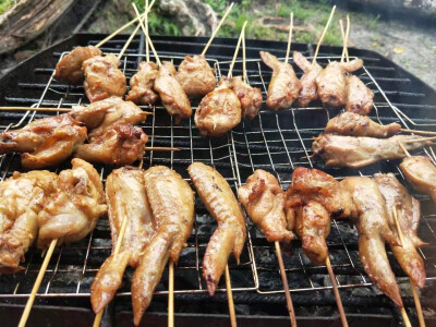 春天｜适合出游
BBQ 、蓝天白云、绿植