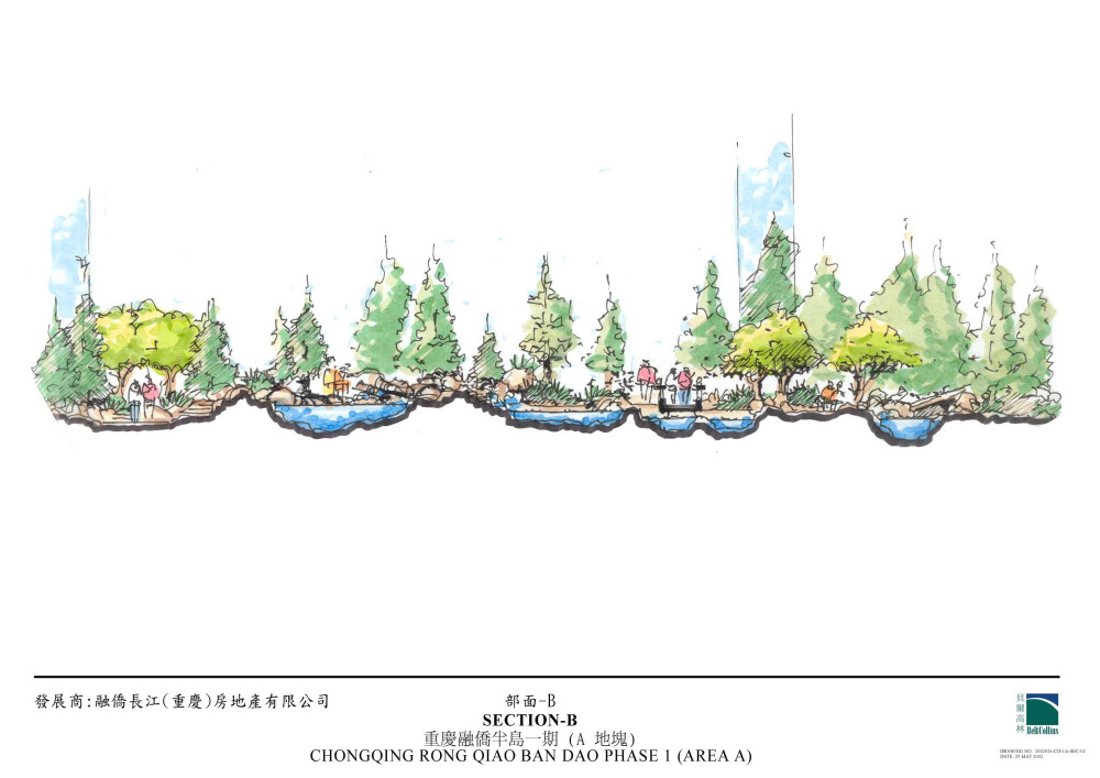 BCA贝尔高林景观方案 重庆融侨半岛(一期) 