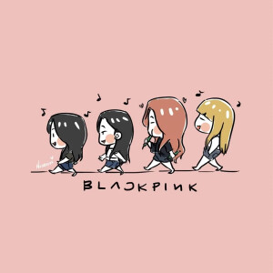 blackpink卡通手绘Q图片