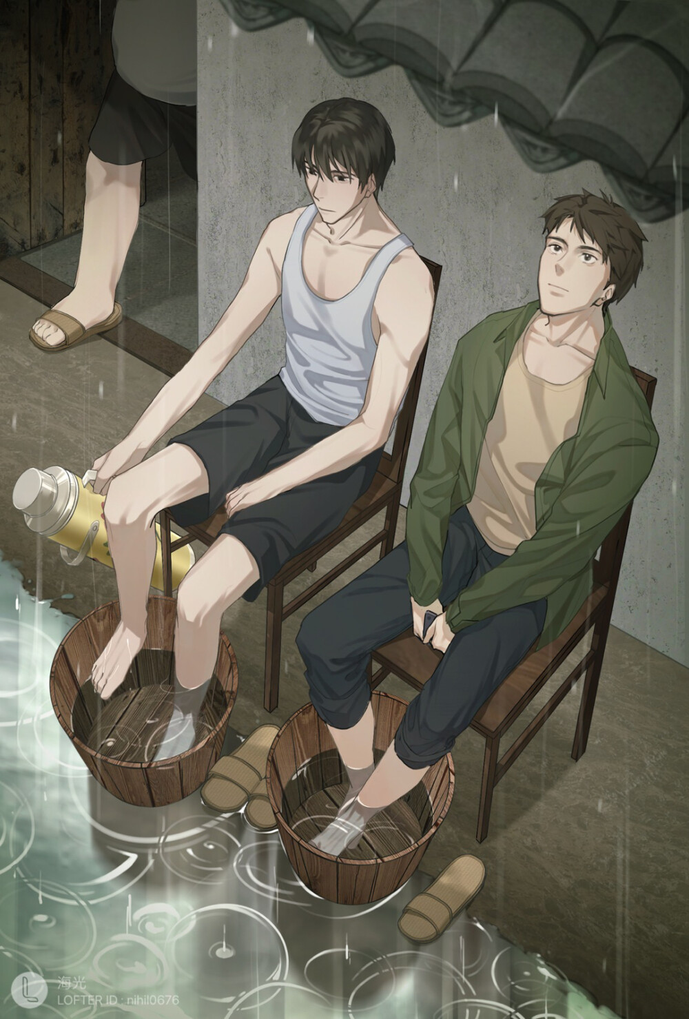 瓶邪雨村养老泡脚