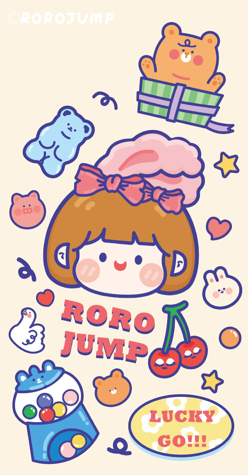 roro jump
可爱壁纸 肉肉酱