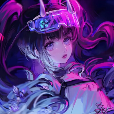 紫色系优质女头