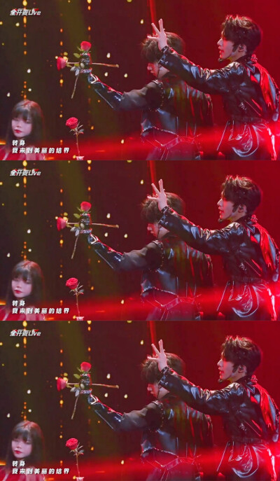 刘耀文贺峻霖 三宫格
图源来自舞台《特务J》
拿图评论二转dt小媛丸鑫比