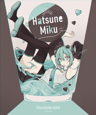 初音未来 39drink 画师：赤倉（p id=882569）id=88337901