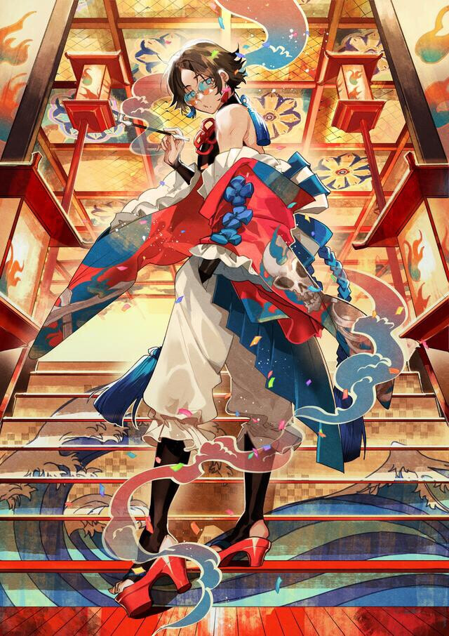 第一千二百十一期-596903 日本插画师 橘里橘气的惊艳插画