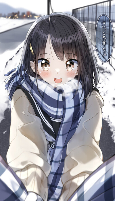 动漫壁纸 少女 图源p站