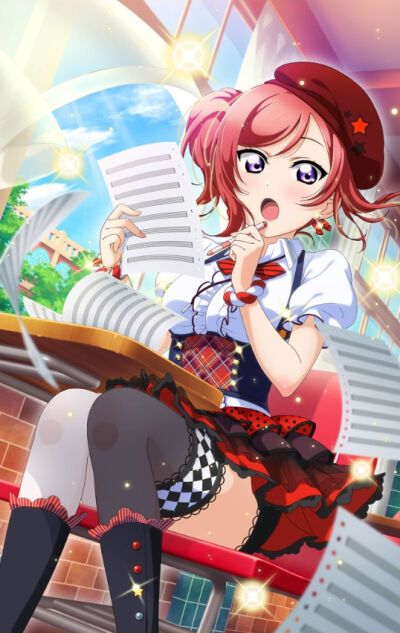 Love Live! School Idol Project-μ's-cafe de fleur-streamline-lovely gal