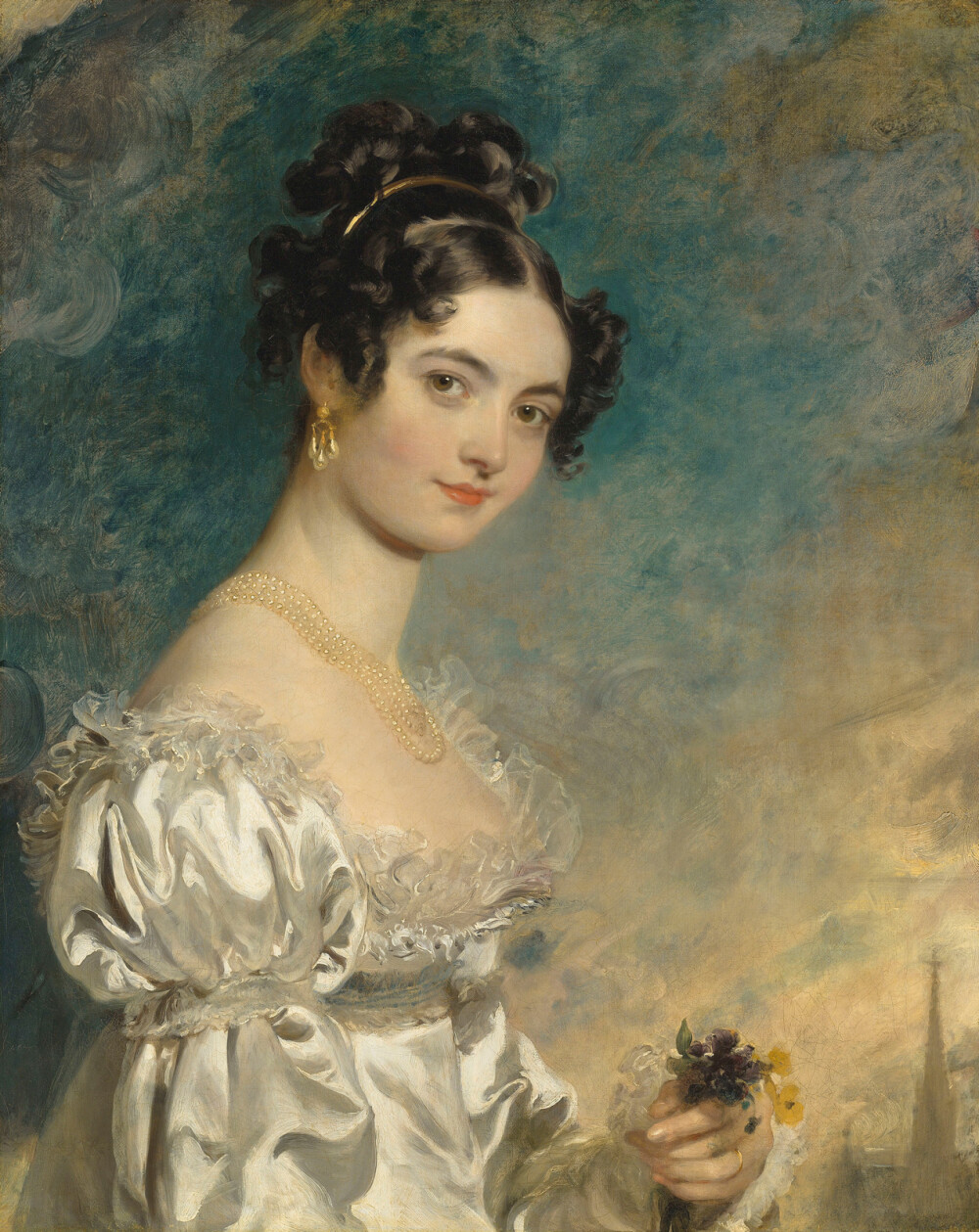 Sir Thomas Lawrence, P.R.A. (Bristol 1769-1830 London)
Portrait of Lady Selina Meade (1797–1872)