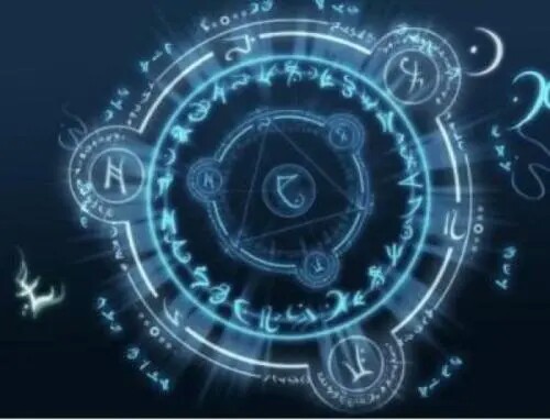 精选漫图 魔法阵（元素、芒星）符咒 封印 侵权删#