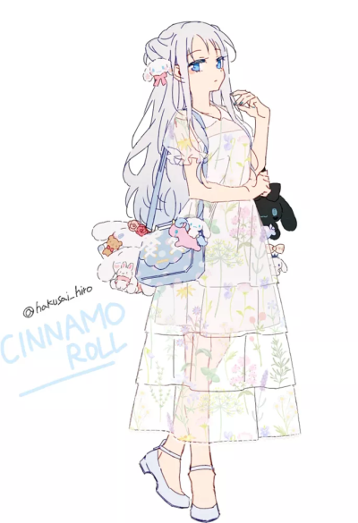 库洛米美乐蒂拟人化