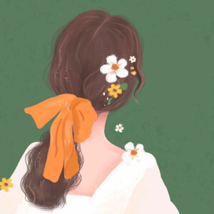 手绘女孩背影
画师:小鹿