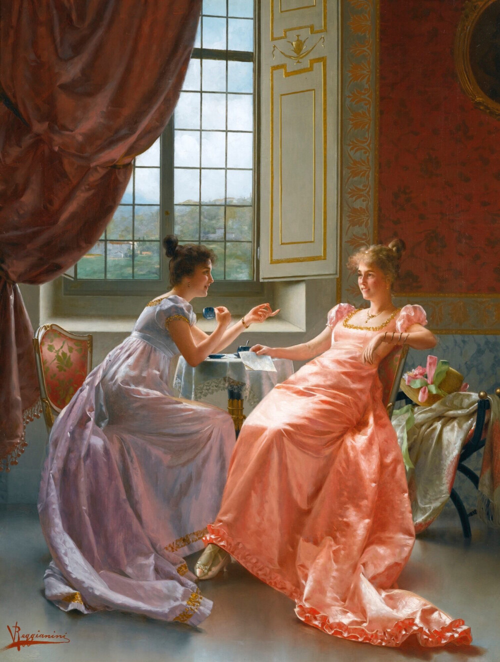 Vittorio Reggianini 1858 - 1938意
An amusing letter