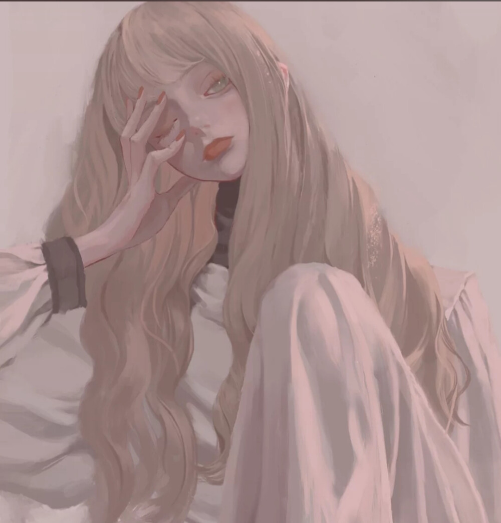 手绘 动漫 女头