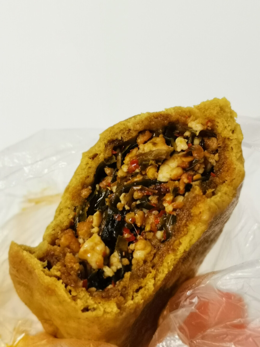 苦荞粑粑
饵块卷油条香肠