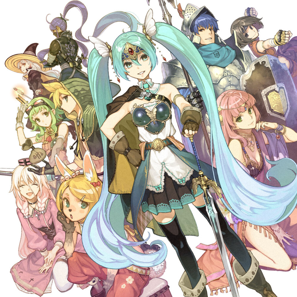 ミクさんとも长い付き合いだ 绘师 左twi lleftt