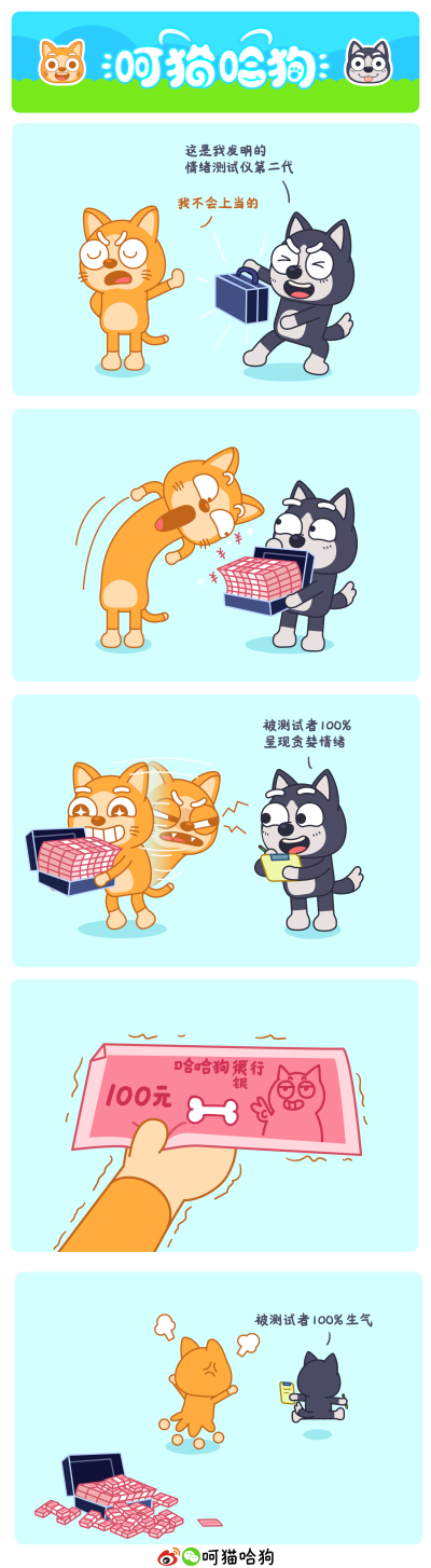 呵猫哈狗，呵呵猫，猫，哈哈狗，狗，漫画，图片