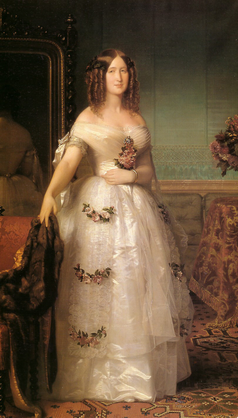 1849 Eugenia de Montijo, condesa de Teba by Federico Madrazo y Kuntz