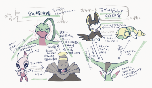 宝可梦 不可思议迷宫 时暗空探险队！森林蜥蜴×雪拉比×夜魔人  时光组  pid:86683854 侵删