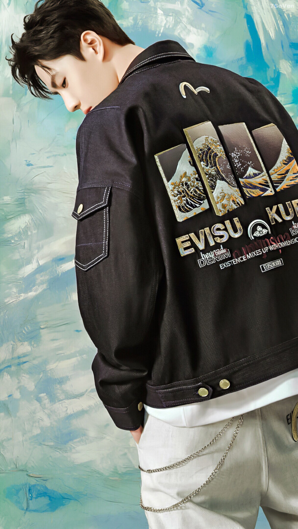 evisu宣传图 修图78绚烂78 @uniq-王一博 c… - 堆糖,美图壁纸