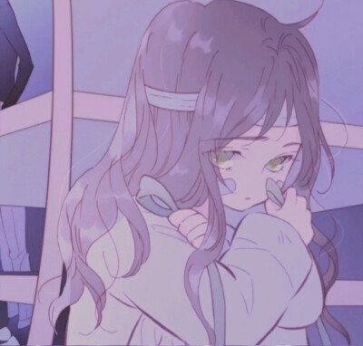 紫色系头像.