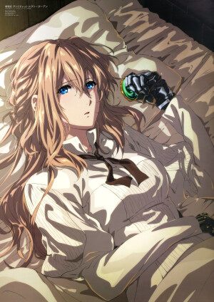 紫罗兰永恒花园 violet evergarden  剧场版动漫海报